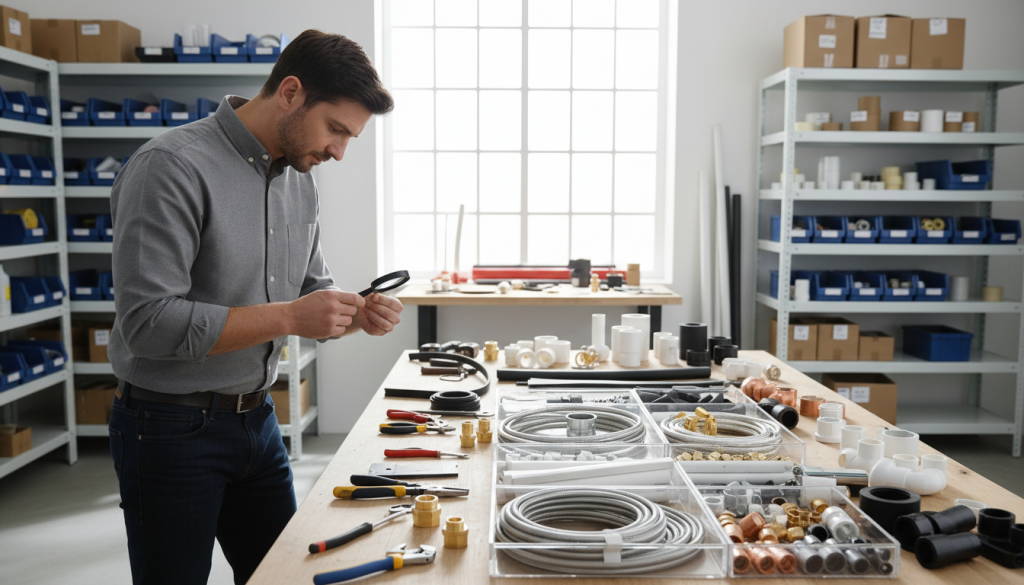 Dichtungen und Beschläge Installation