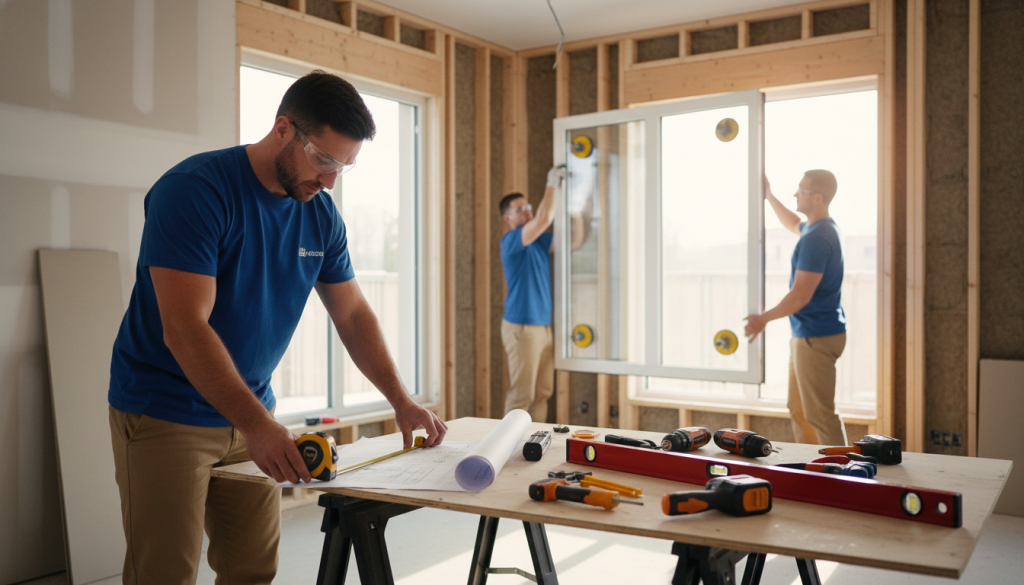 Fenster Installation