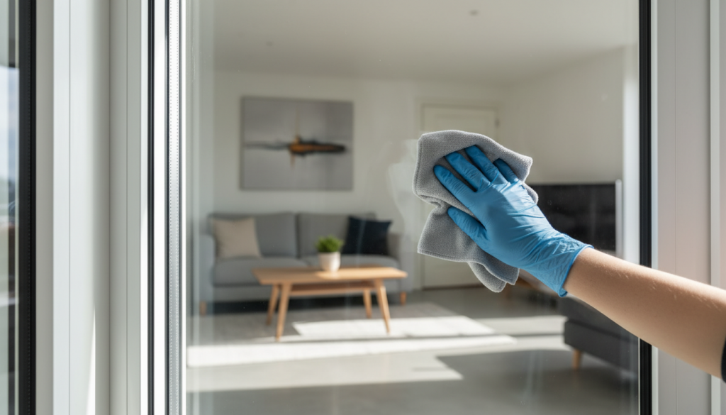 Kunststofffenster Pflege