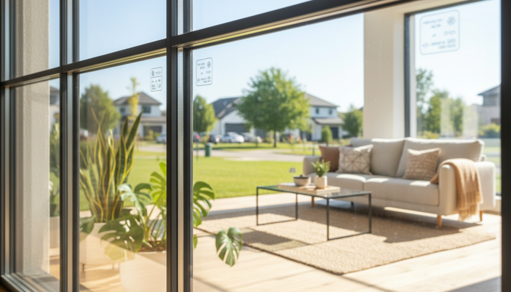 Wärmedämmung durch Fenster